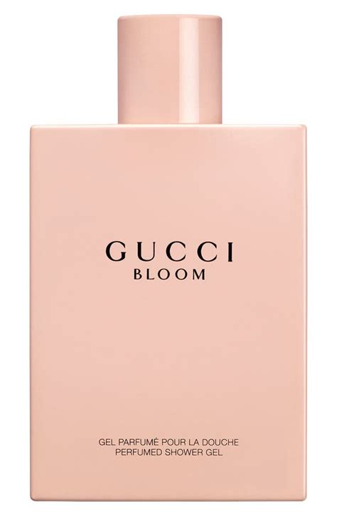 gucci bloom shower gel.